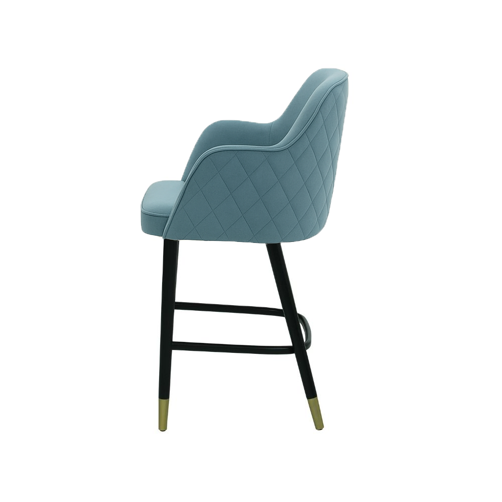 Scaun bar catifea BORDO | model PINO X