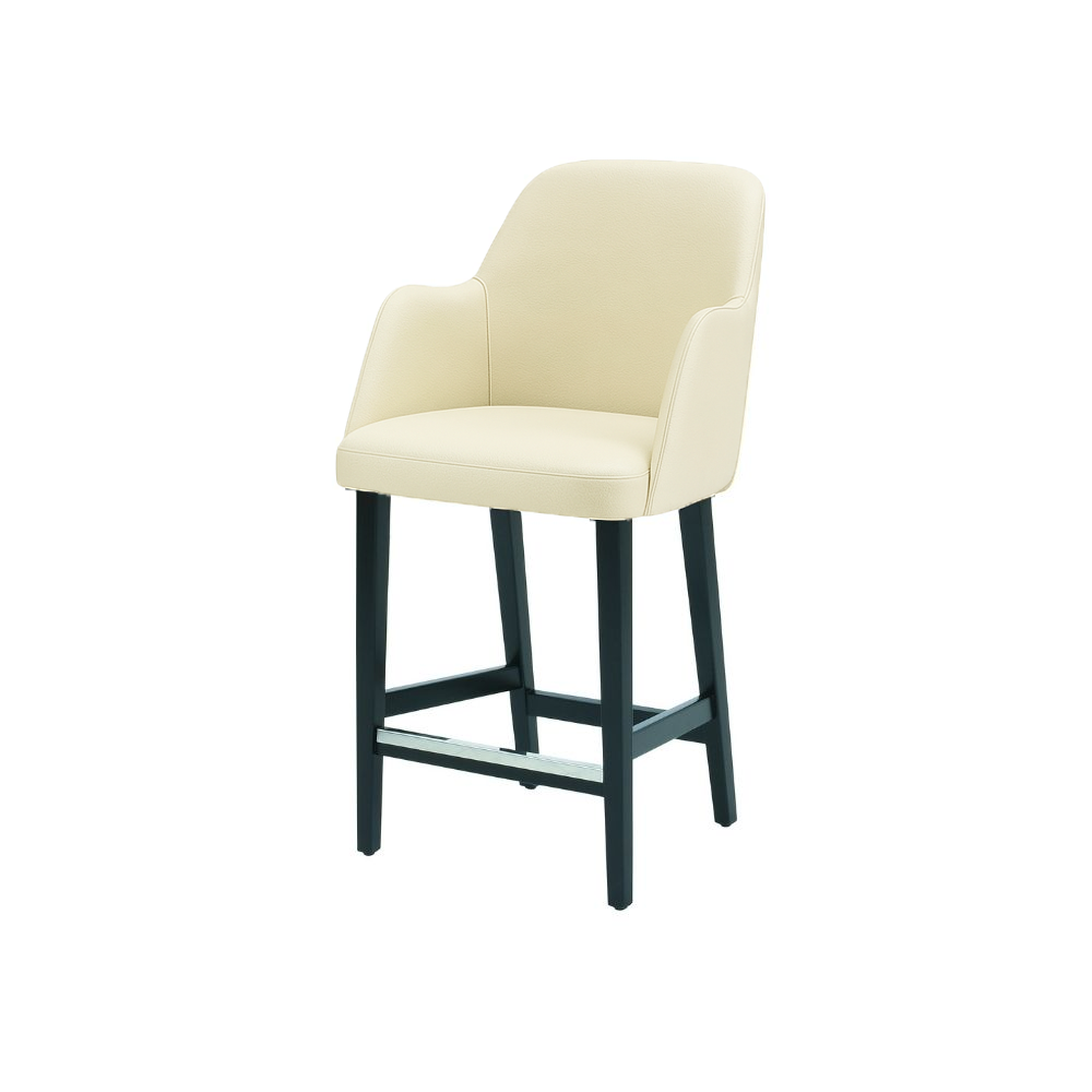 Scaun de bar piele VERDE | model PINO