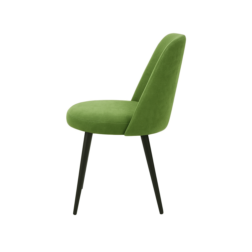 Scaun catifea ALBASTRA | model ELA