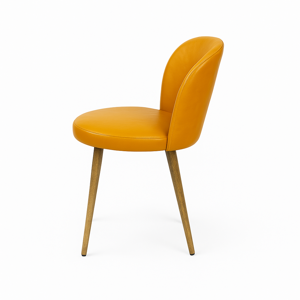 Scaun piele BEJ | model SAM