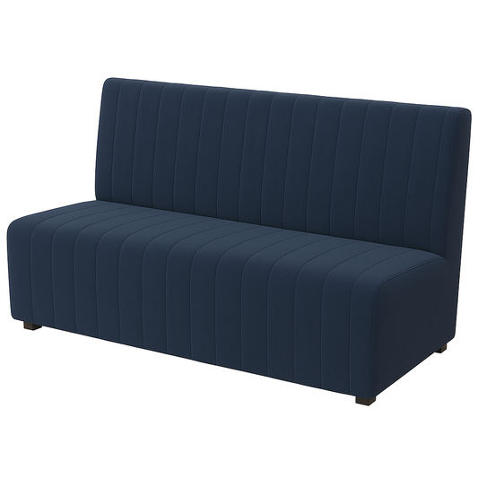 Bancheta catifea LUIGI culoare ALBASTRU