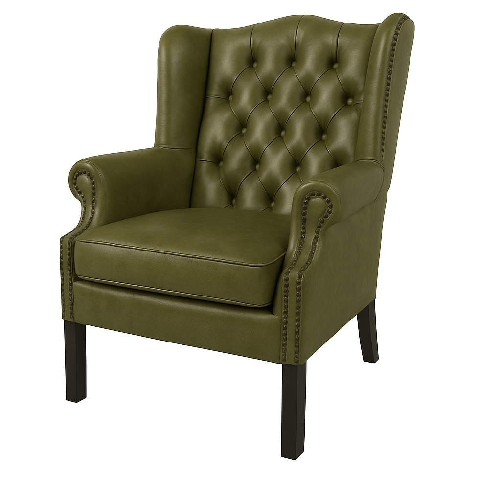 Fotoliu piele VERDE | model MIR