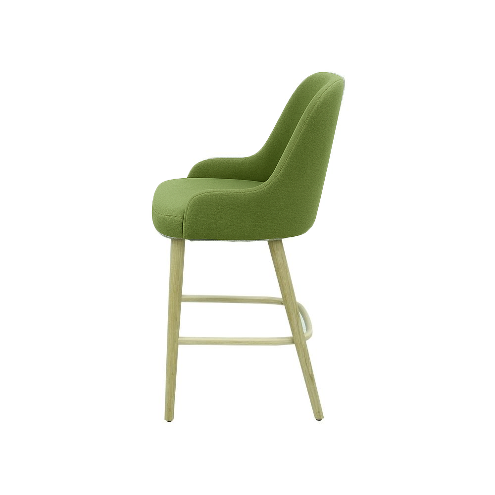 Scaun bar catifea BORDO | model ROCCO