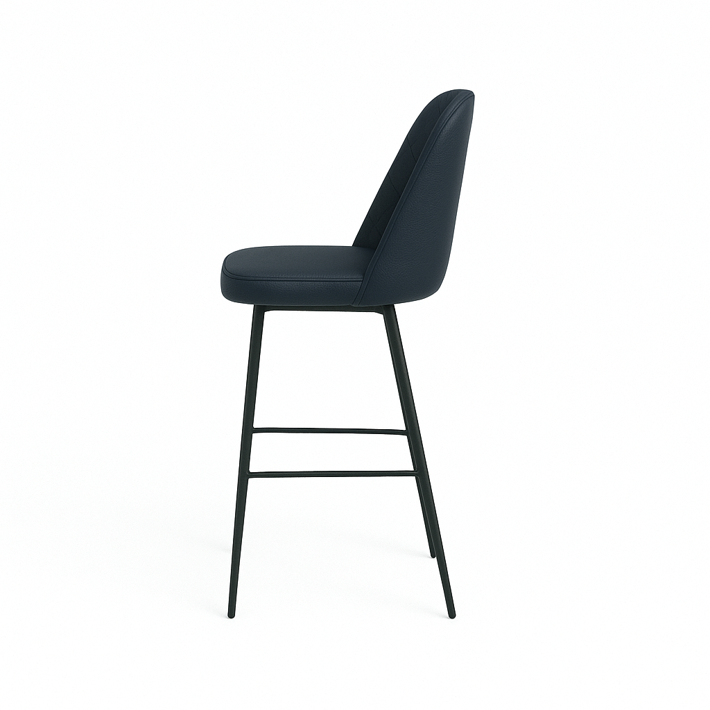 Scaun bar piele naturala MARO | model FOX