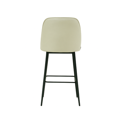 Scaun bar piele naturala BEJ | model FOX