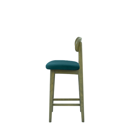 Scaun bar catifea BEJ | model CLEO