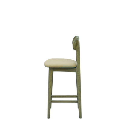 Scaun bar catifea BEJ | model CLEO
