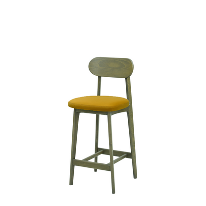 Scaun bar catifea BEJ | model CLEO