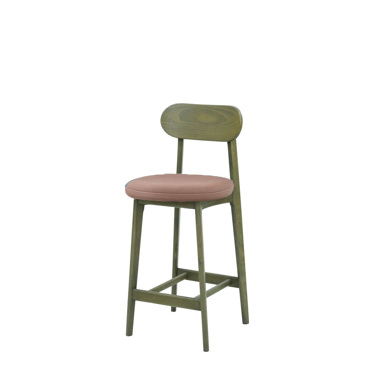 Scaun bar catifea BEJ | model CLEO