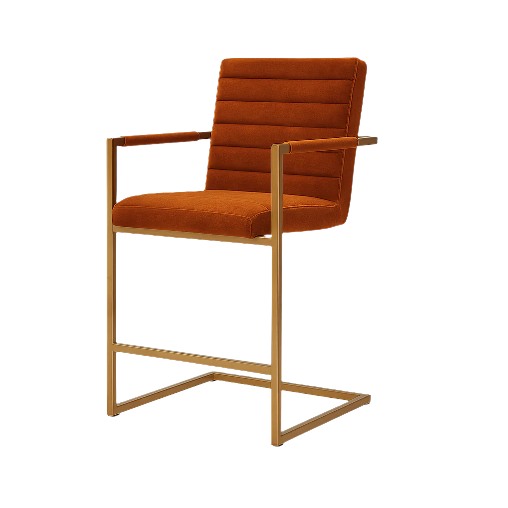 Scaun bar catifea MARO model DONI