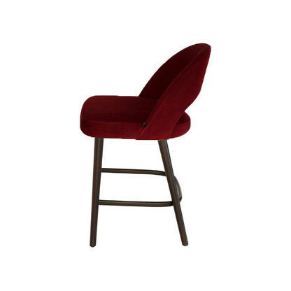 Scaun bar catifea ALBASTRA | model EXPRES