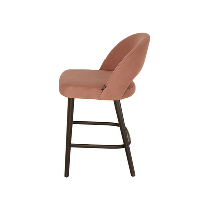 Scaun bar catifea ALBASTRA | model EXPRES