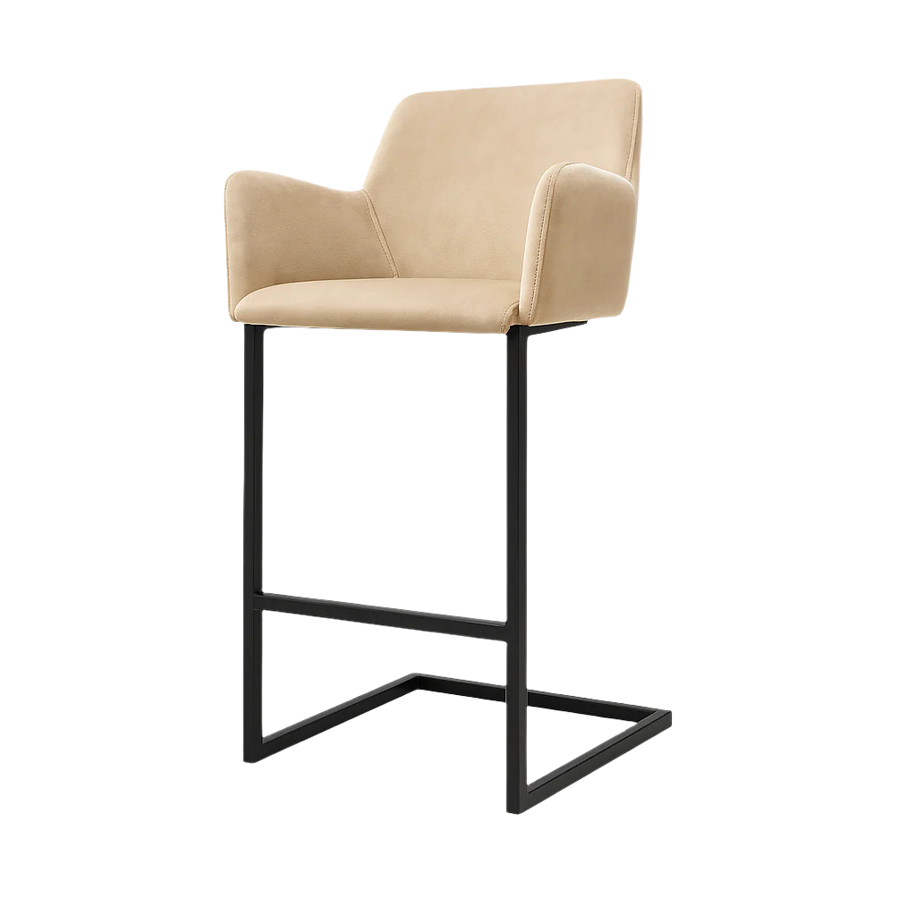 Scaun bar catifea BEJ  model GIAN