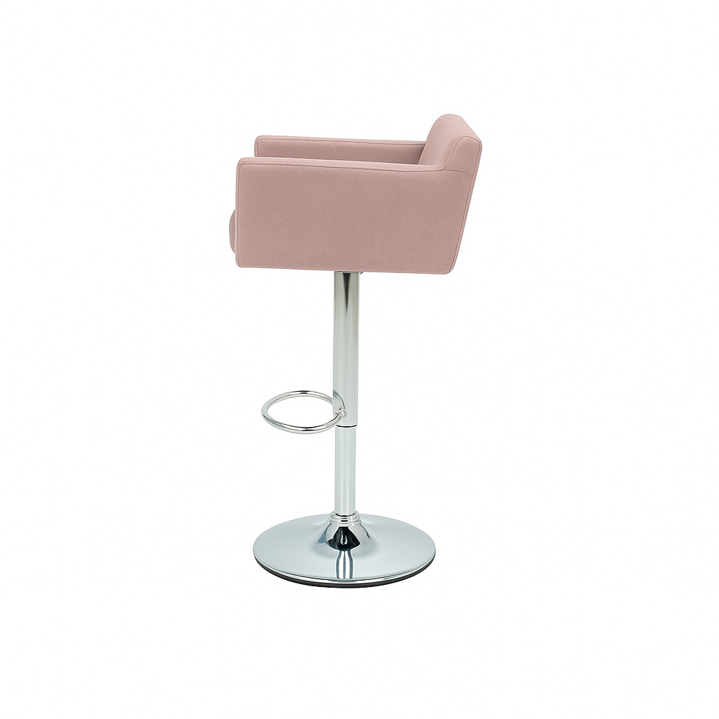 Scaun bar catifea ALBASTRA | model IDA