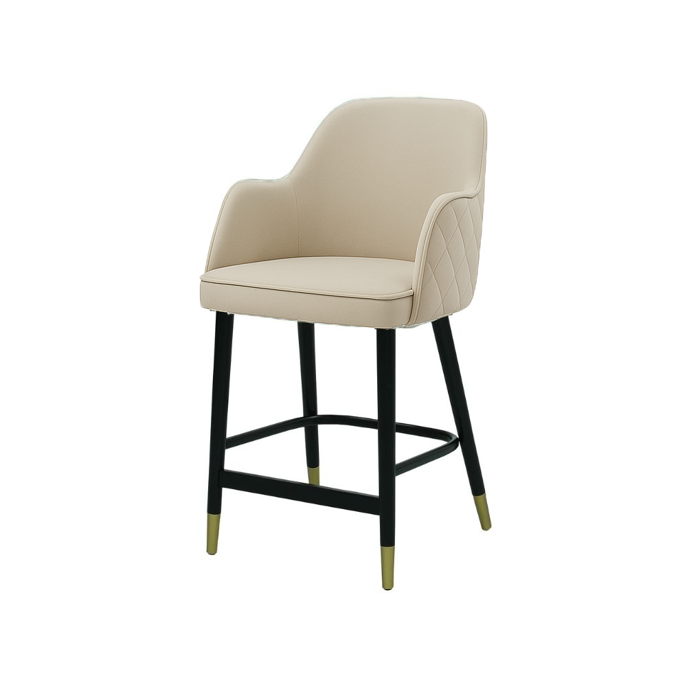 Scaun bar catifea GALBENA | model PINO X