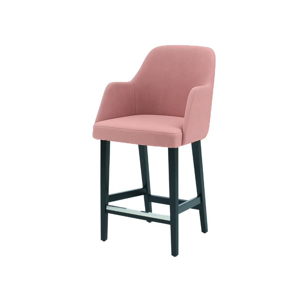 Scaun bar catifea BEJ | model PINO