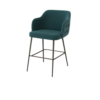 Scaun bar catifea GALBENA | model TEONA