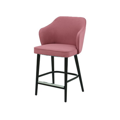 Scaun bar catifea BEJ | model ZEUS