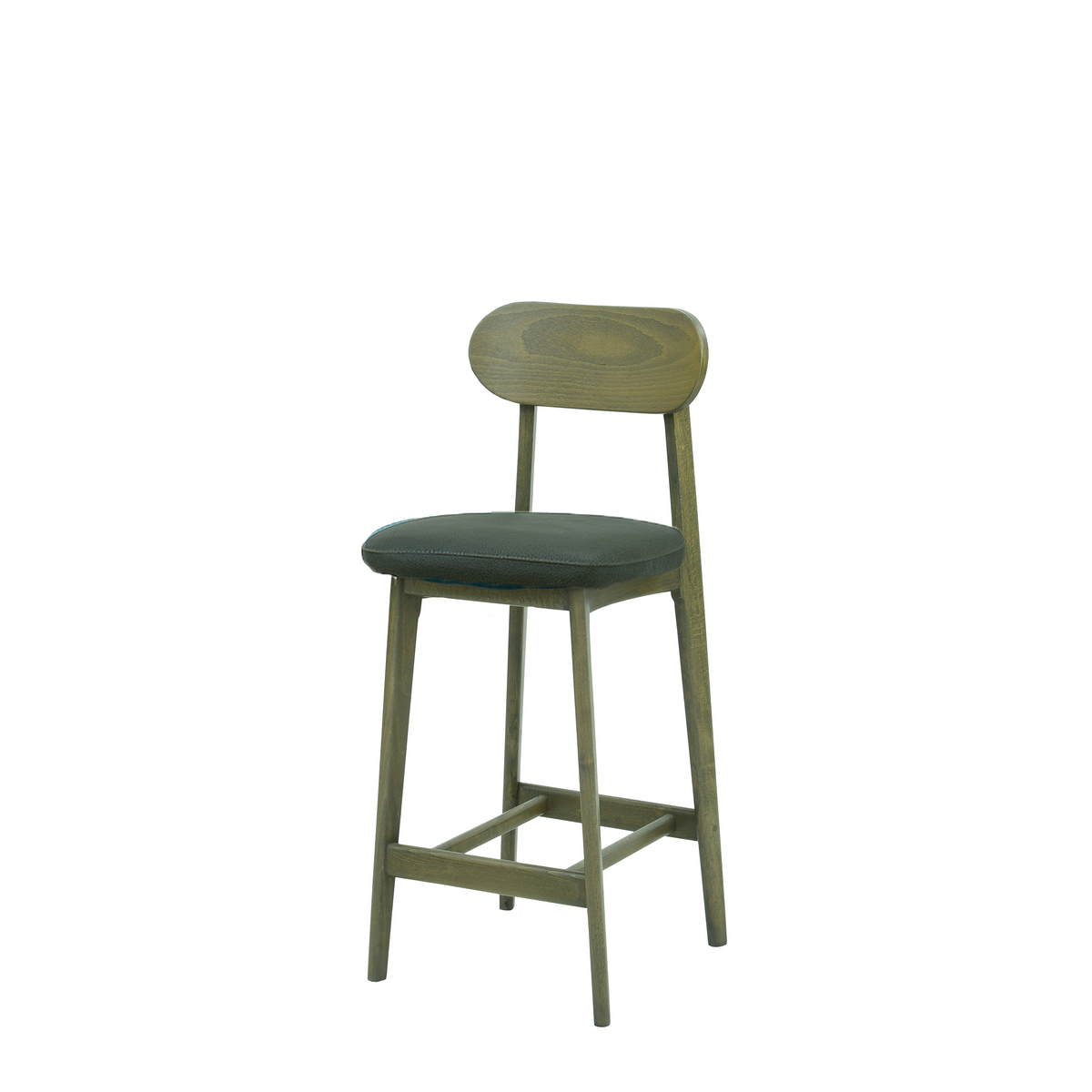 Scaun bar piele GALBENA | model CLEO