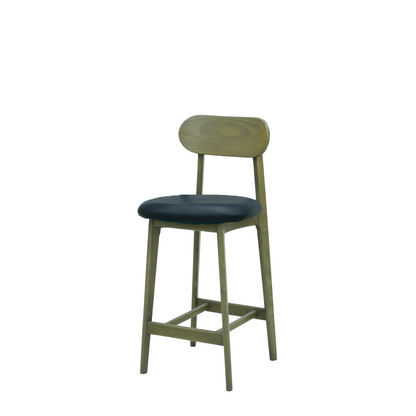 Scaun bar piele GALBENA | model CLEO
