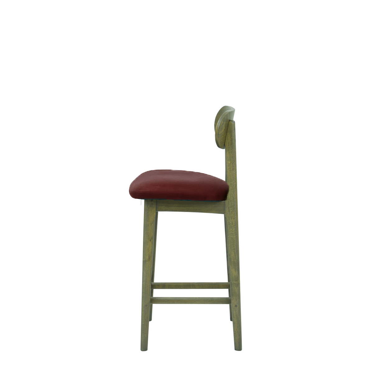 Scaun bar piele BORDO | model CLEO