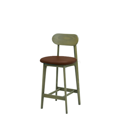Scaun bar piele ALBA | model CLEO