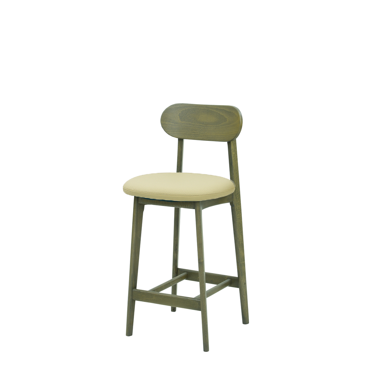 Scaun bar piele GALBENA | model CLEO