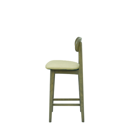 Scaun bar piele GALBENA | model CLEO