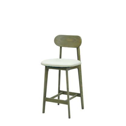 Scaun bar piele GALBENA | model CLEO
