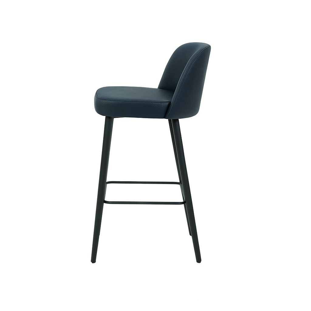 Scaun bar piele GALBENA | model IVA