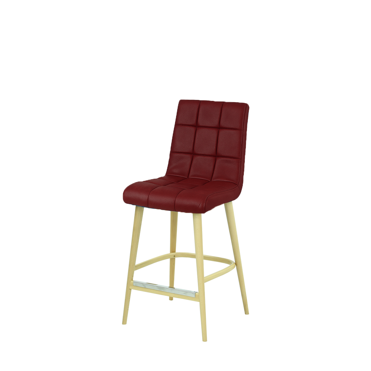 Scaun bar piele naturala | model LUXY