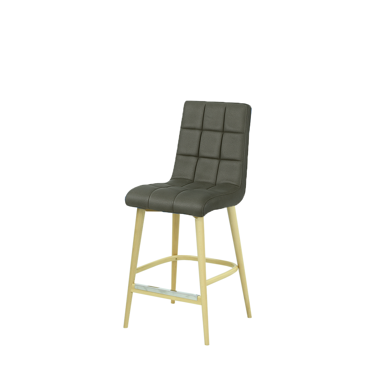 Scaun bar piele naturala | model LUXY