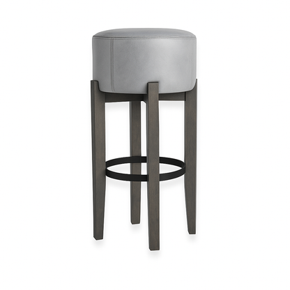 Scaun bar piele GRI | model MERI