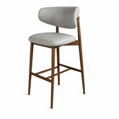 Scaun bar piele GRI | model OLE