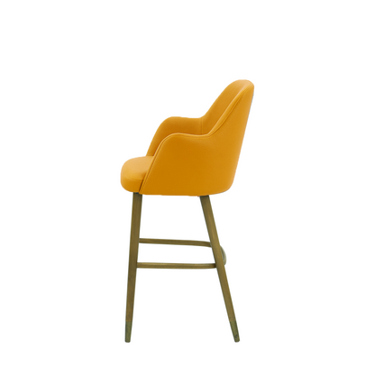 Scaun bar piele ALBASTRA | model PINO