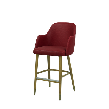 Scaun bar piele ALBASTRA | model PINO