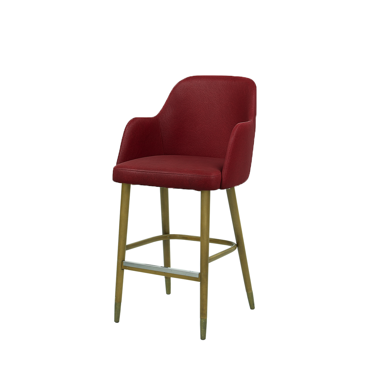 Scaun bar piele ALBASTRA | model PINO