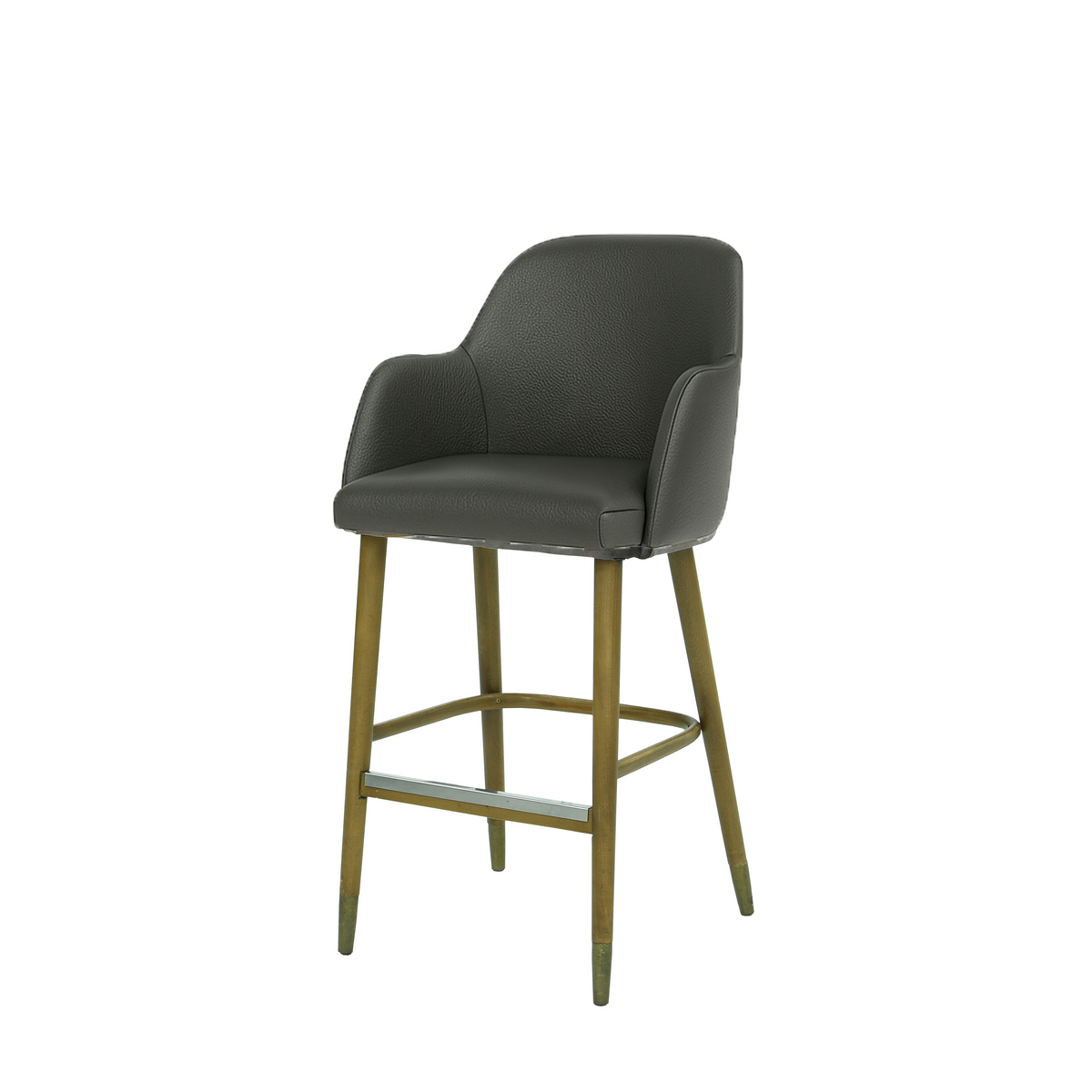 Scaun bar piele ALBA | model PINO