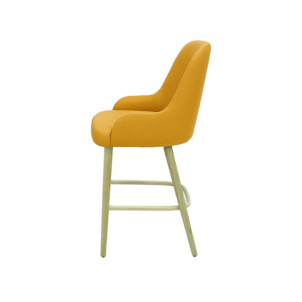 Scaun bar piele ALBA | model ROCCO