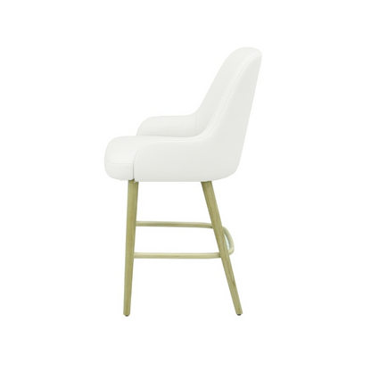 Scaun bar piele ALBASTRA | model ROCCO