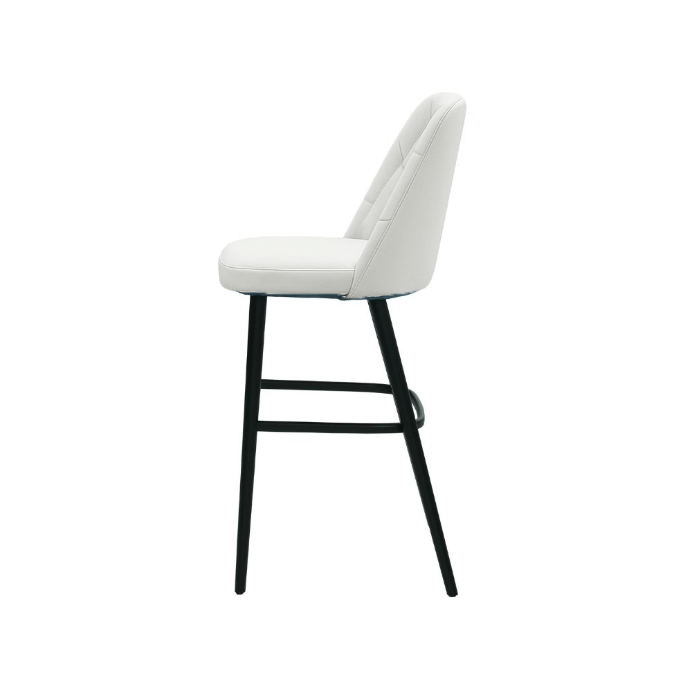 Scaun bar piele BORDO | model SCOT