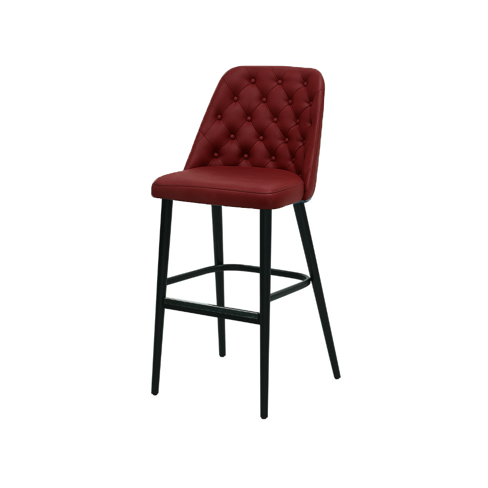 Scaun bar piele ALBASTRA | model SCOT