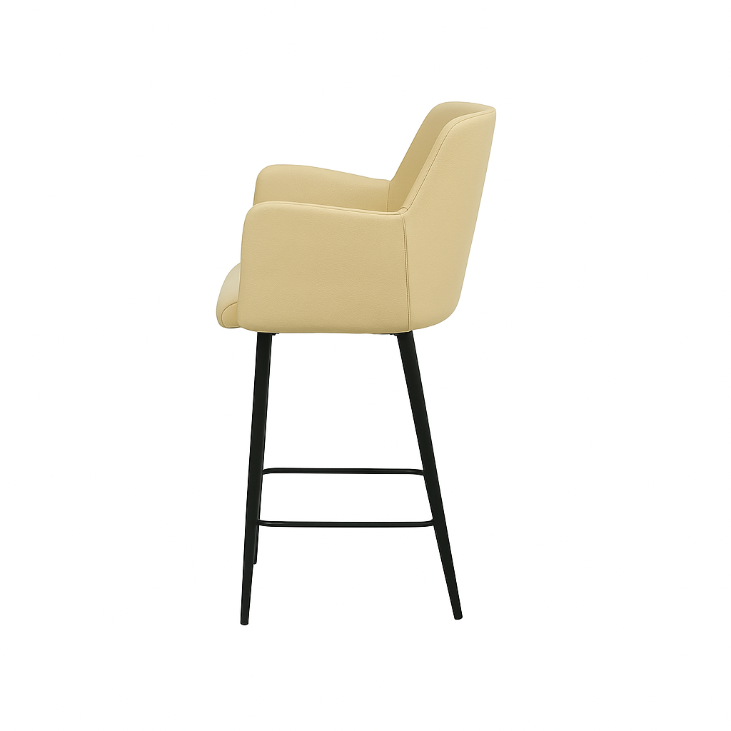 Scaun bar piele ALBASTRA | model SIGMA