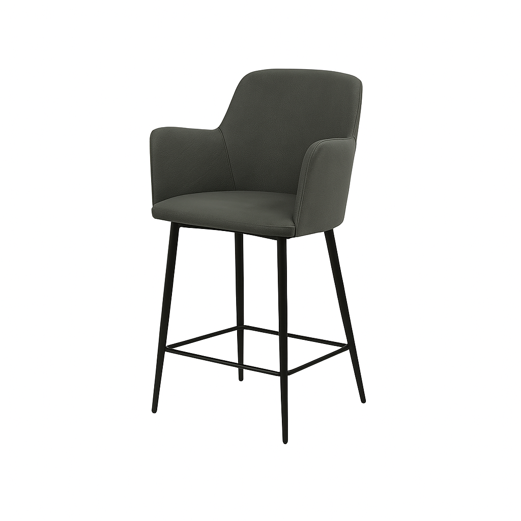 Scaun bar piele ALBA | model SIGMA