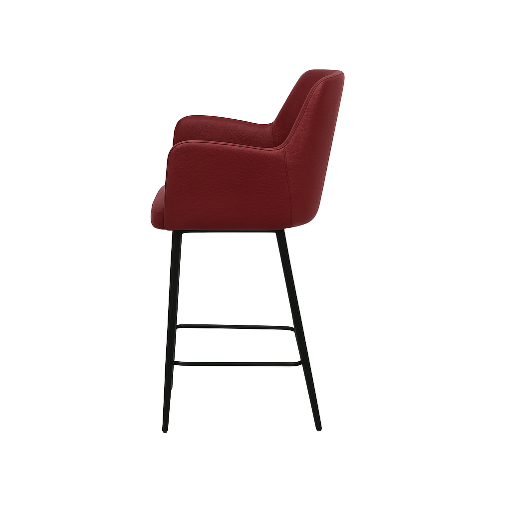 Scaun bar piele ALBA | model SIGMA