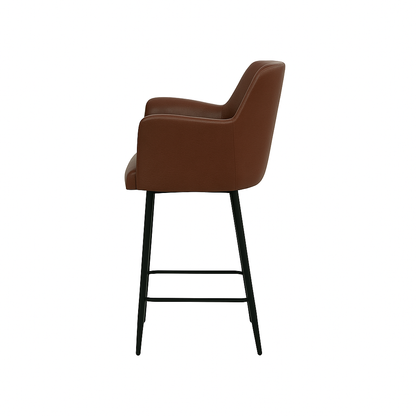 Scaun bar piele GALBENA | model SIGMA