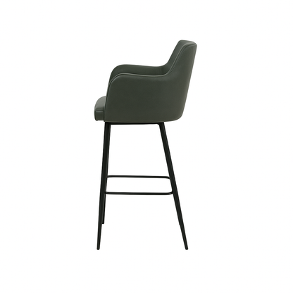 Scaun bar piele GALBENA | model SINDY