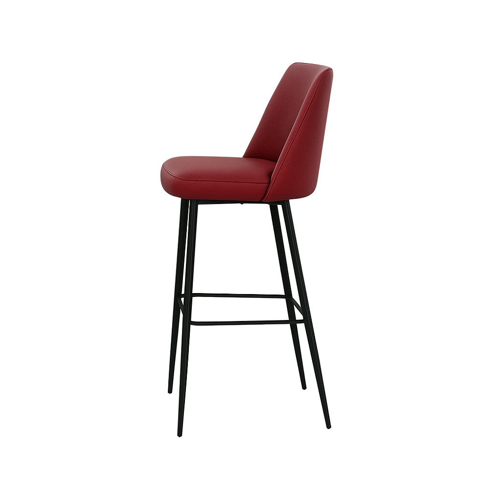 Scaun bar piele MARO | model SOLO