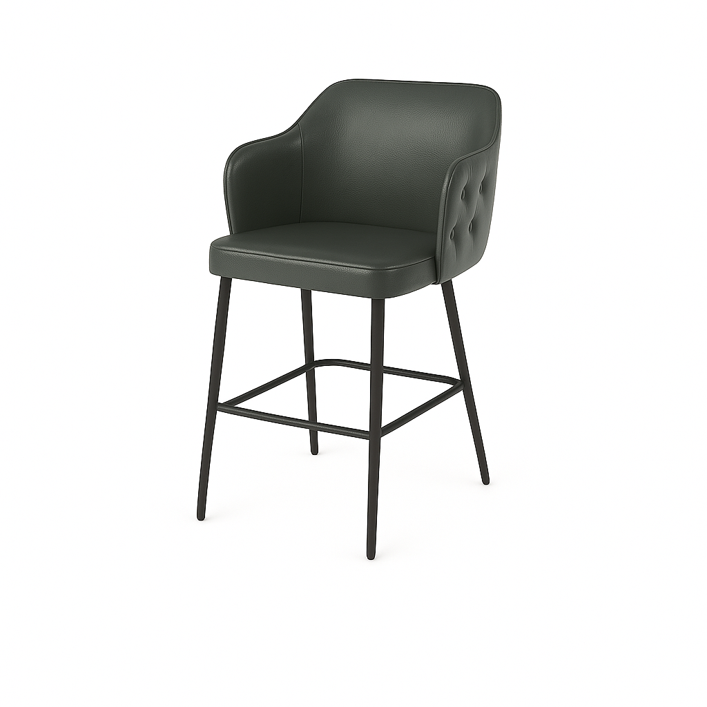 Scaun bar piele BORDO | model TEONA