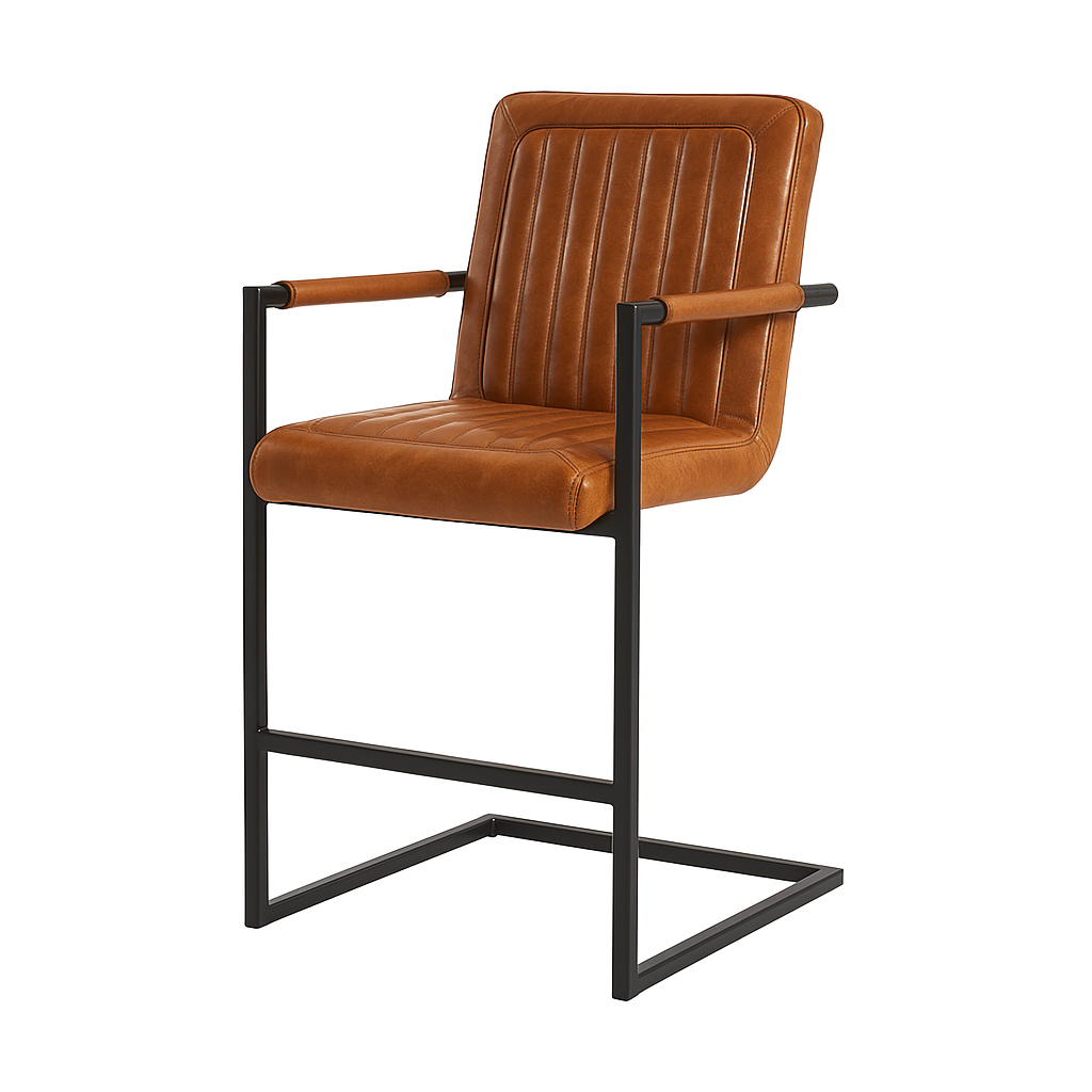 Scaun bar piele MARO | model TRUM